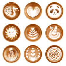 Ejemplos latte art